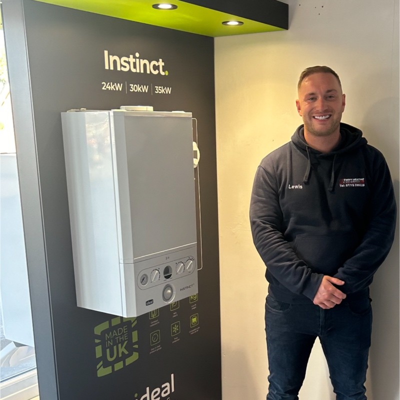Lewis from Swift Heating, Grimsby